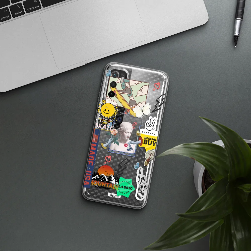 Usa Symbols Xiaomi Poco M3 Pro Clear Tpu Case