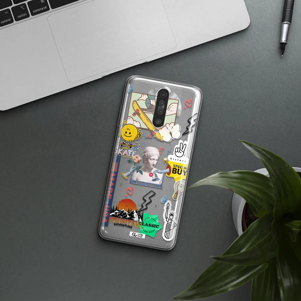 Usa Symbols Xiaomi Redmi K30 Clear TPU Case