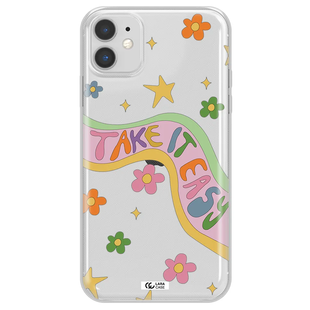 Take It Easy Apple iPhone 11 Clear TPU Case
