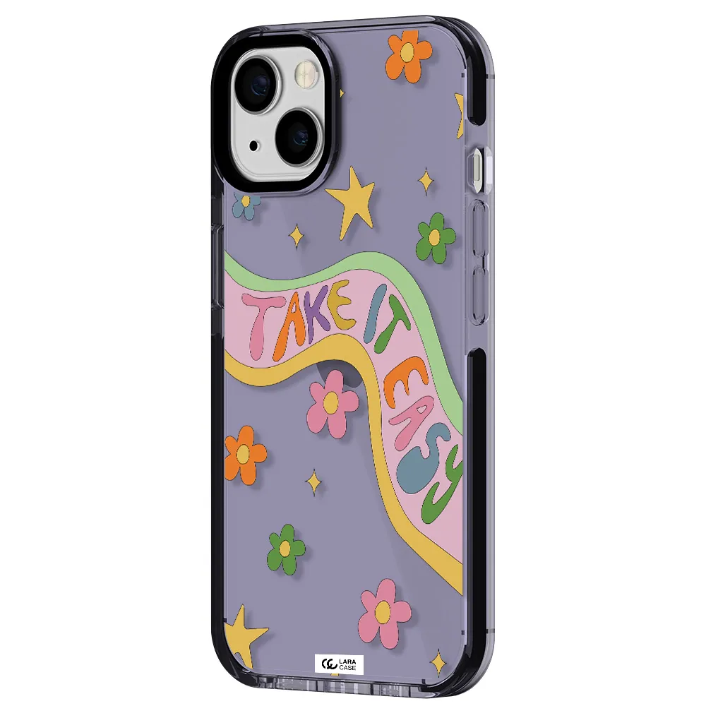 Take It Easy Apple iPhone 13 impact Lilac Case