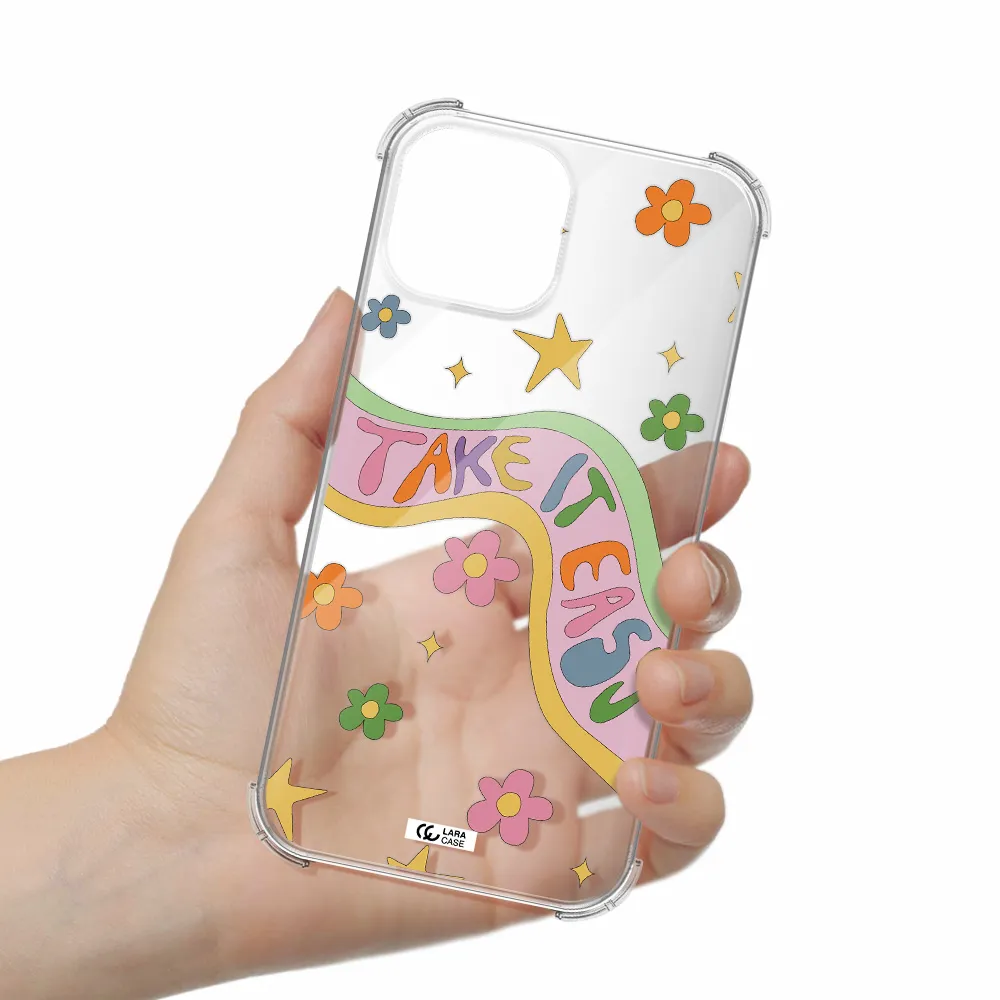 Take It Easy Apple iPhone 13 mini Clear PC Case