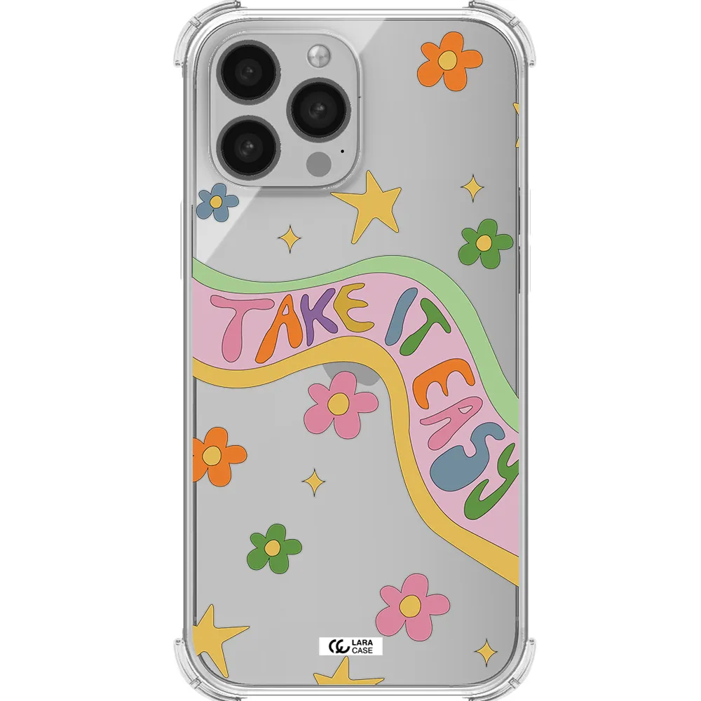 Take It Easy Apple iPhone 13 Pro Clear PC Case