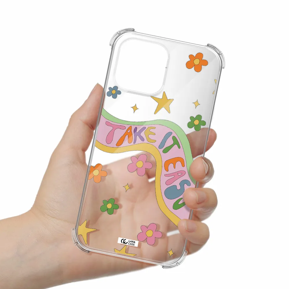 Take It Easy Apple iPhone 13 Pro Clear PC Case