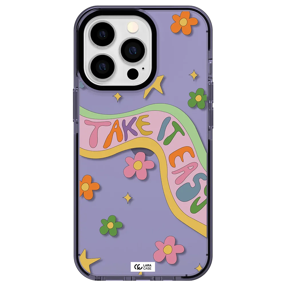 Take It Easy Apple iPhone 13 Pro impact Lilac Case
