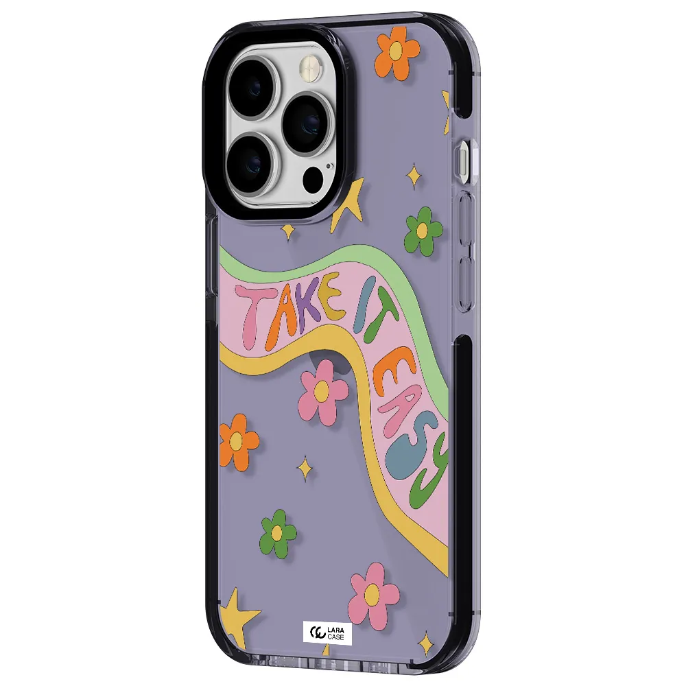 Take It Easy Apple iPhone 13 Pro impact Lilac Case
