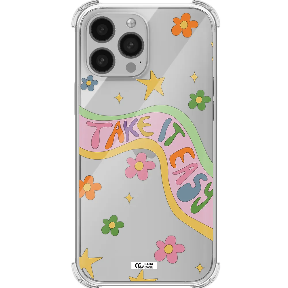 Take It Easy Apple iPhone 13 Pro Max Clear PC Case