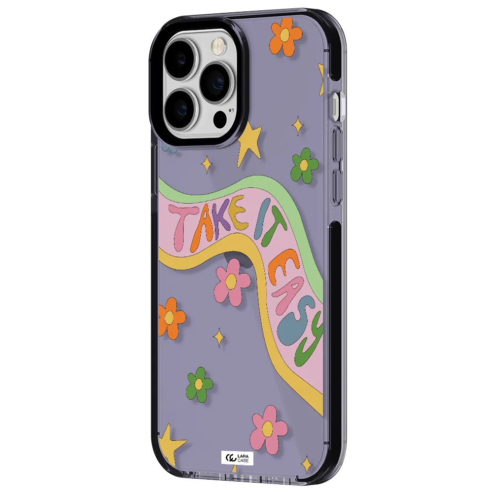 Take It Easy Apple iPhone 13 Pro Max impact Lilac Case