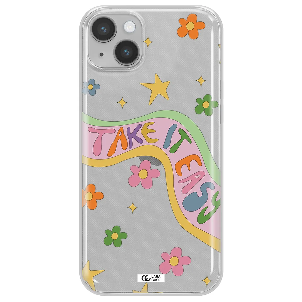 Take It Easy Apple iPhone 14 Clear TPU Case