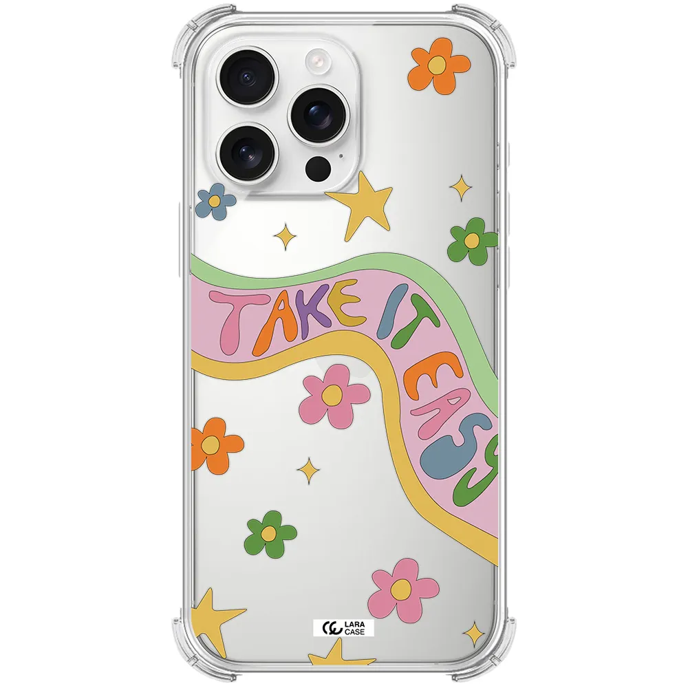 Take It Easy Apple Iphone 16 Pro Max Clear Pc Case