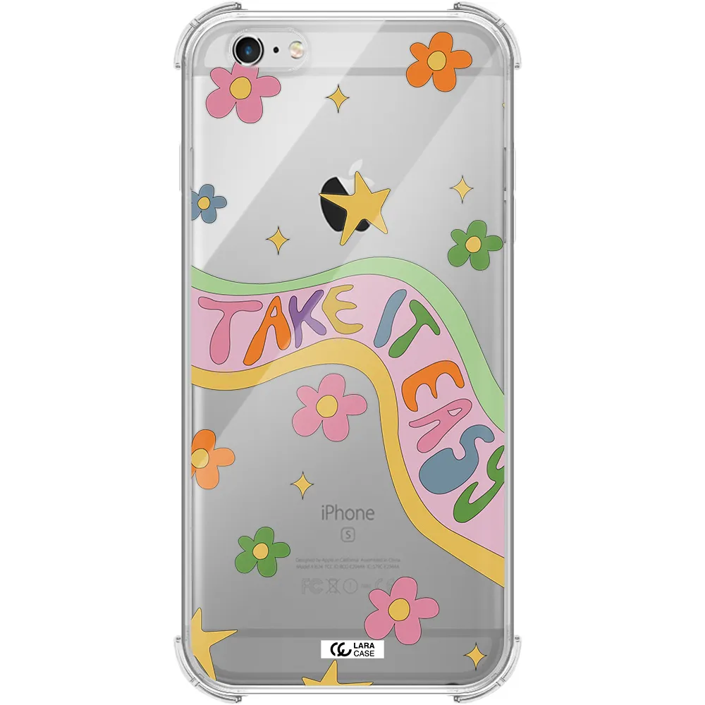 Take It Easy Apple iPhone 6 plus Clear PC Case
