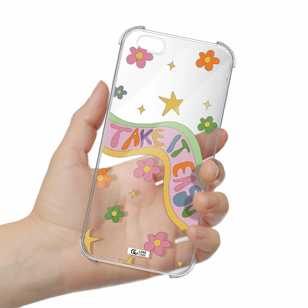 Take It Easy Apple iPhone 6 plus Clear PC Case