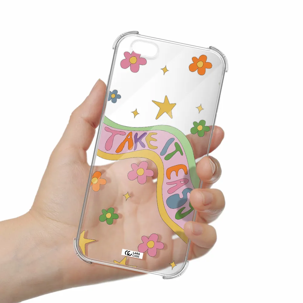 Take It Easy Apple iPhone 6 s plus Clear PC Case