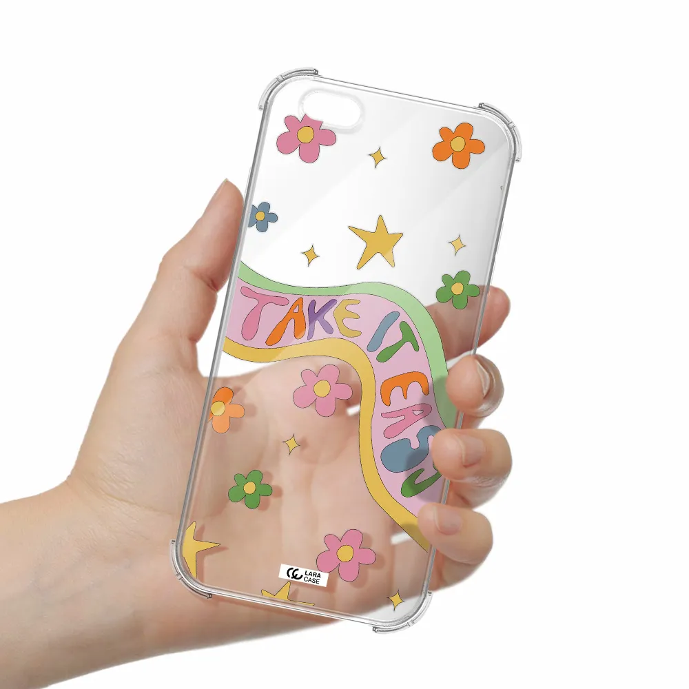 Take It Easy Apple iPhone 6S Clear PC Case