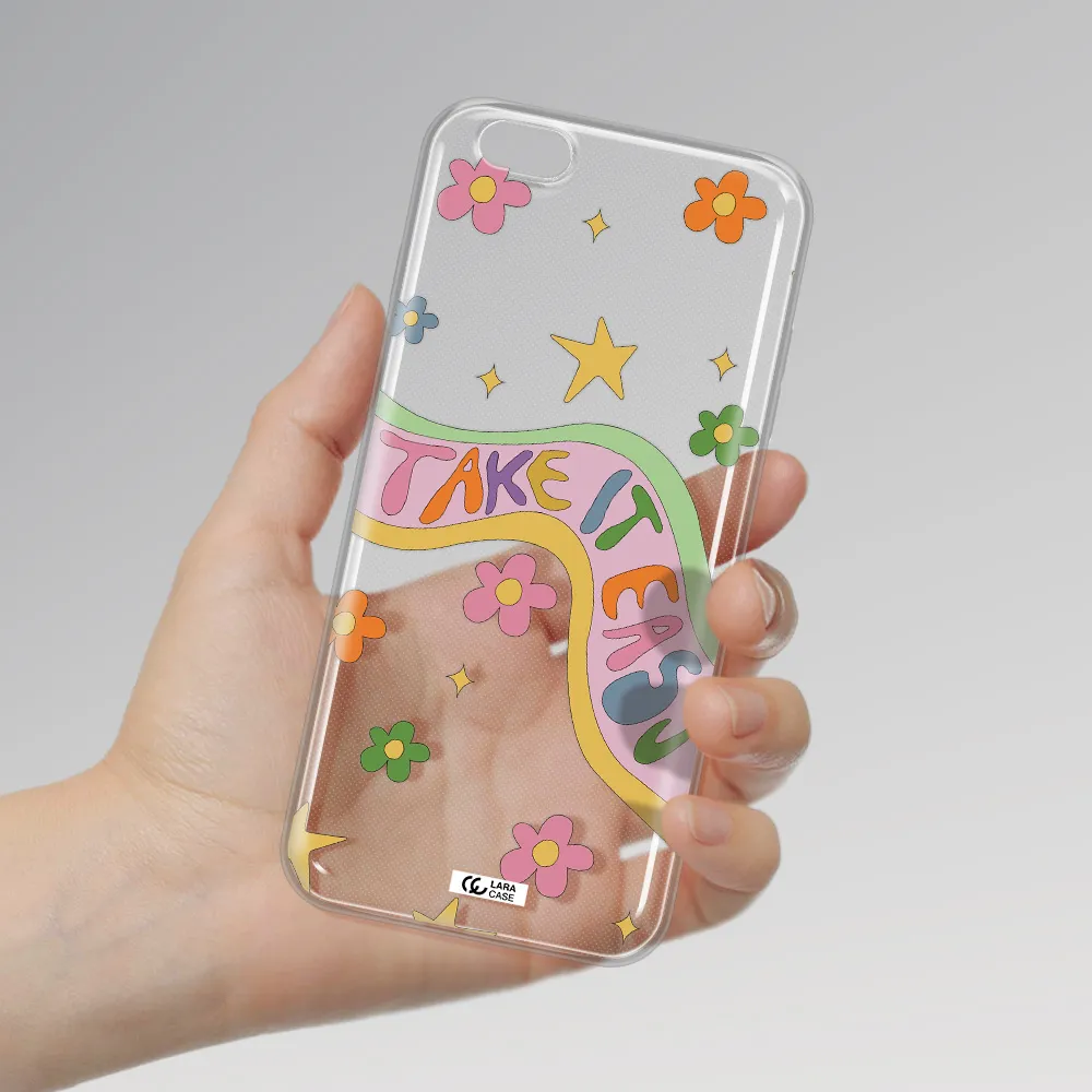 Take It Easy Apple iPhone 6S Clear TPU Case