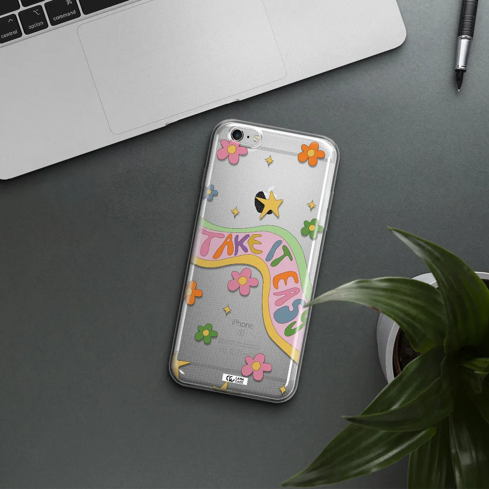 Take It Easy Apple iPhone 6S Clear TPU Case