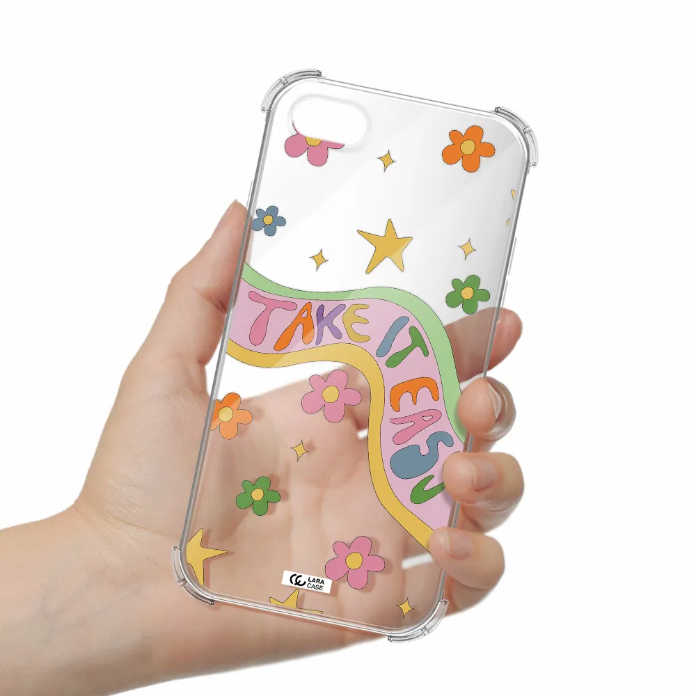 Take It Easy Apple iPhone 8 Clear PC Case