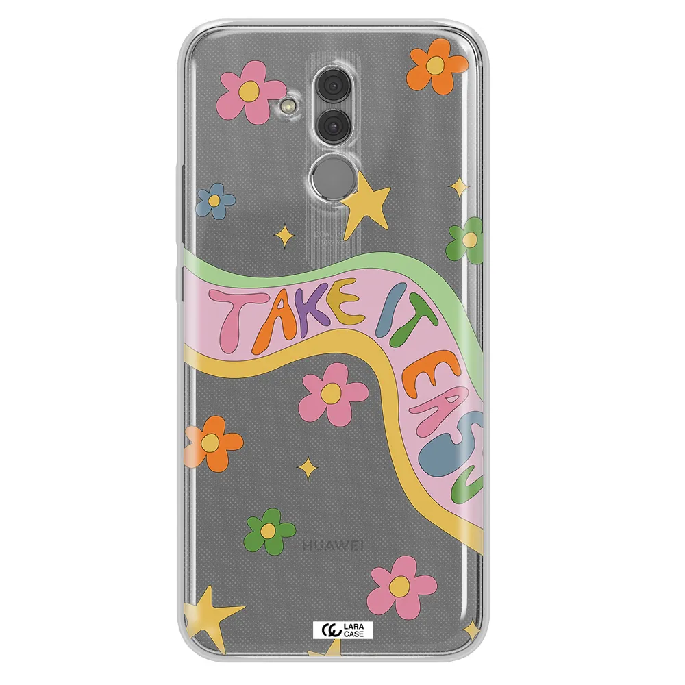 Take It Easy Huawei Mate 20 Lite Clear TPU Case