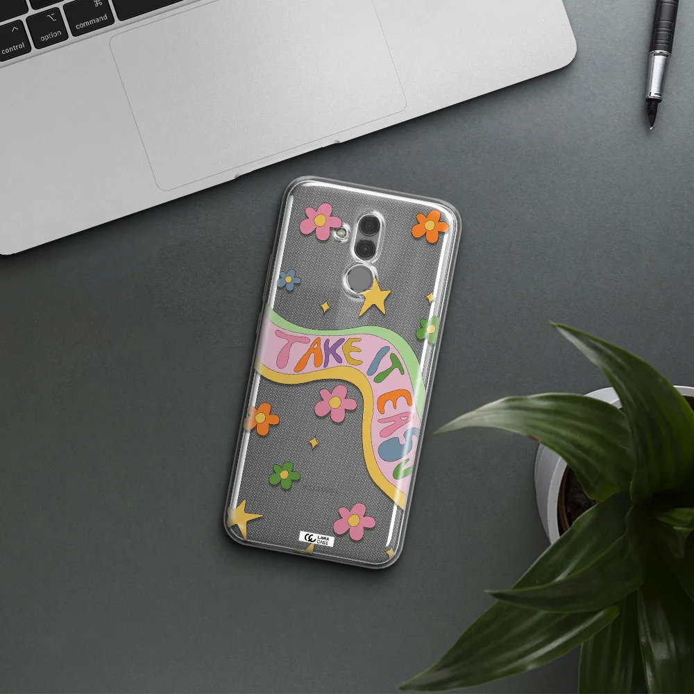 Take It Easy Huawei Mate 20 Lite Clear TPU Case