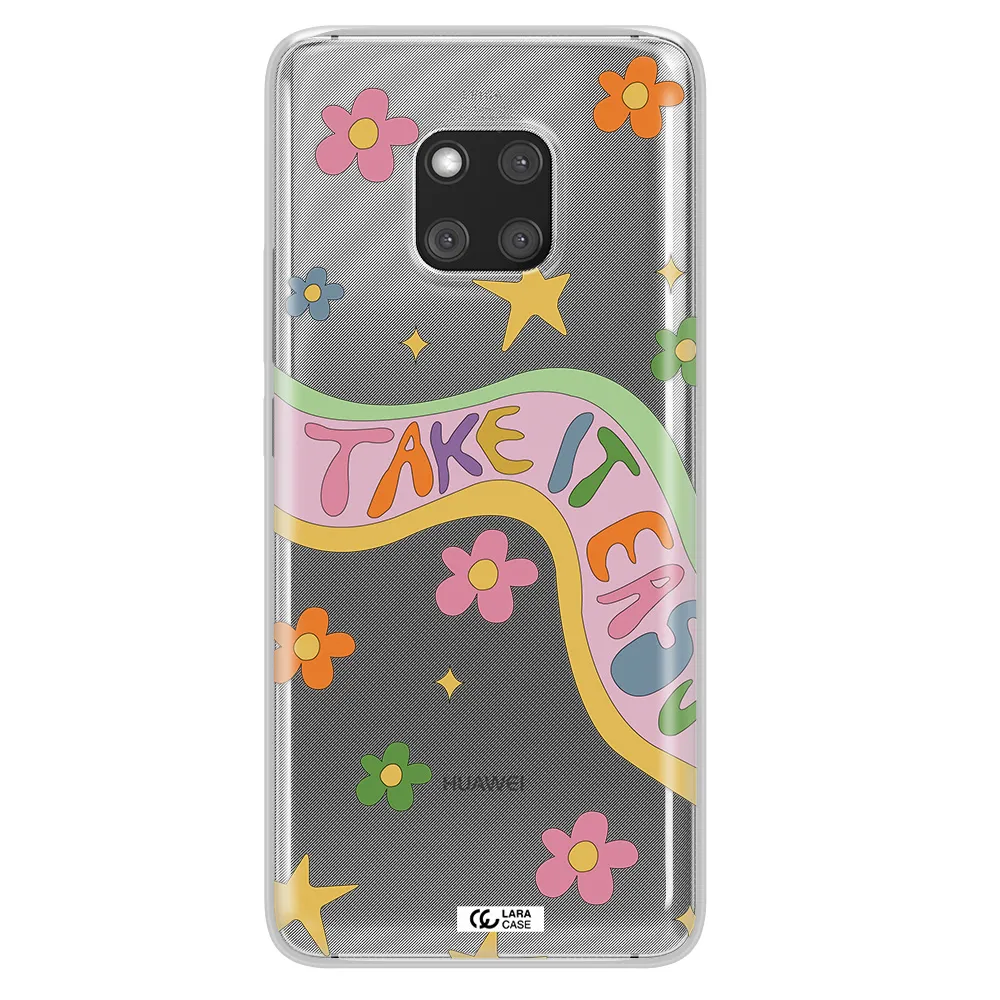 Take It Easy Huawei Mate 20 Pro Clear TPU Case