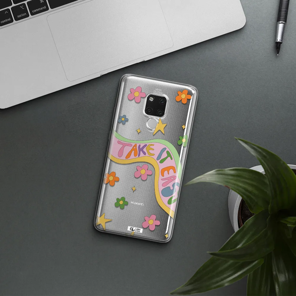 Take It Easy Huawei Mate 20X Clear TPU Case