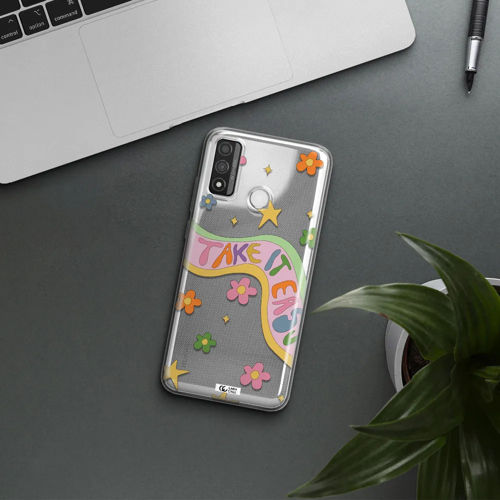 Take It Easy Huawei P Smart 2020 Clear TPU Case