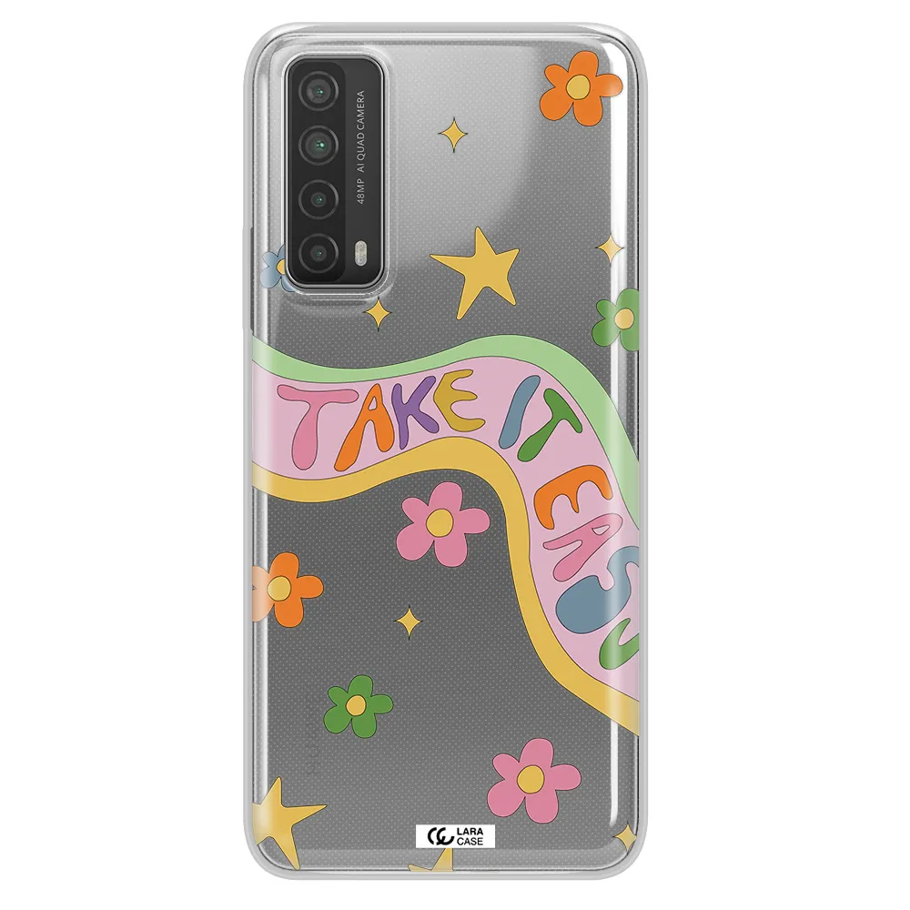 Take It Easy Huawei P Smart 2021 Clear TPU Case