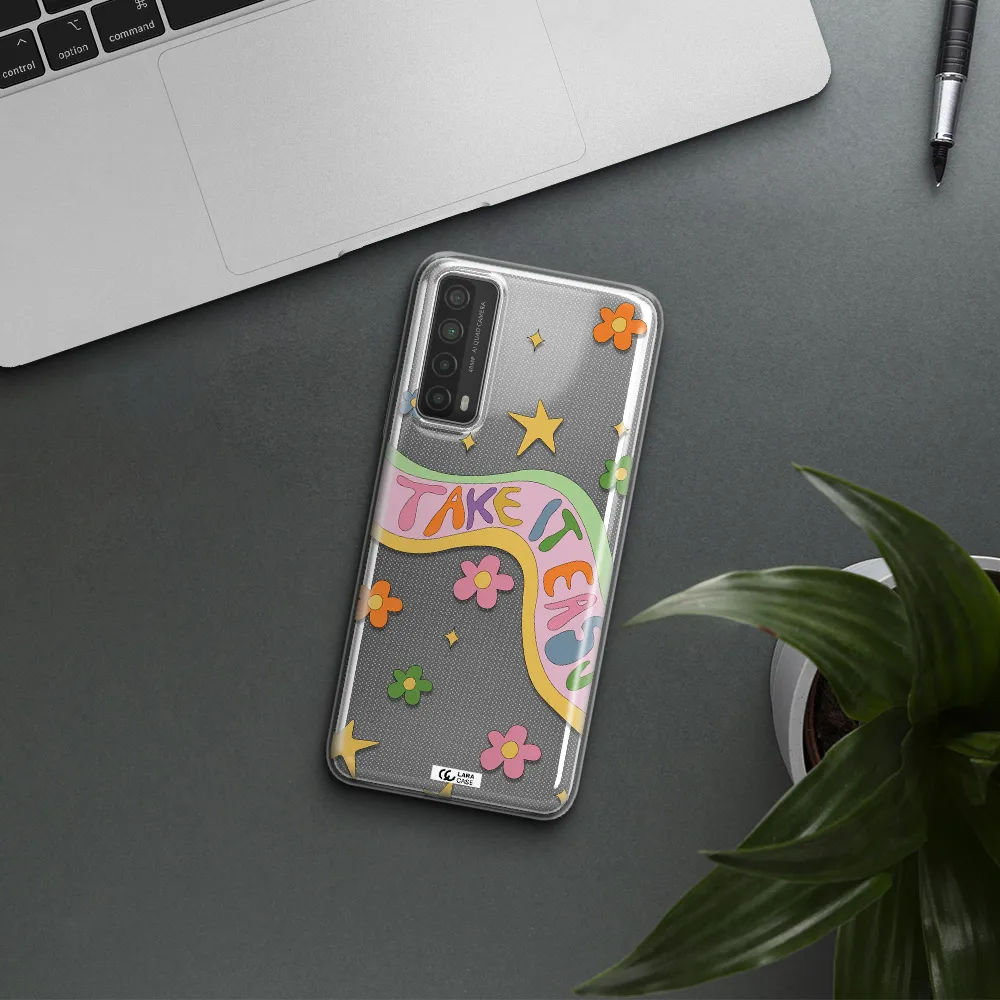 Take It Easy Huawei P Smart 2021 Clear TPU Case