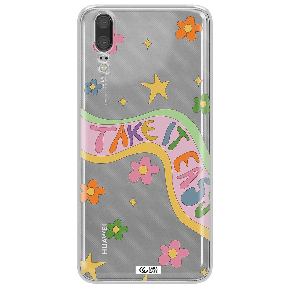 Take It Easy Huawei P20 Clear TPU Case