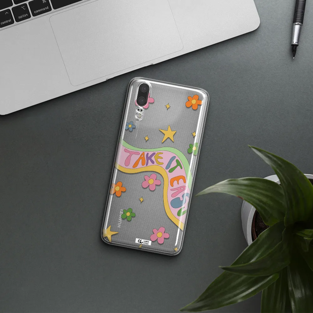 Take It Easy Huawei P20 Clear TPU Case
