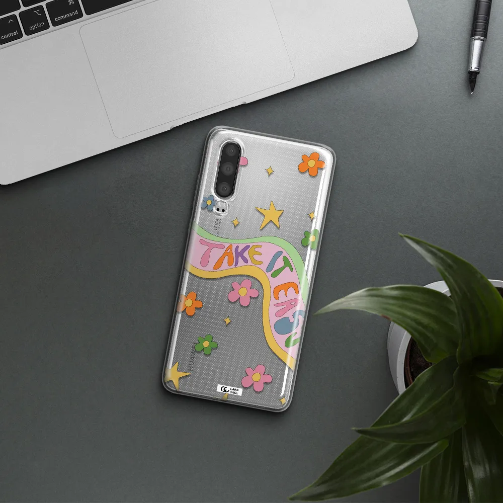 Take It Easy Huawei P30 Clear TPU Case