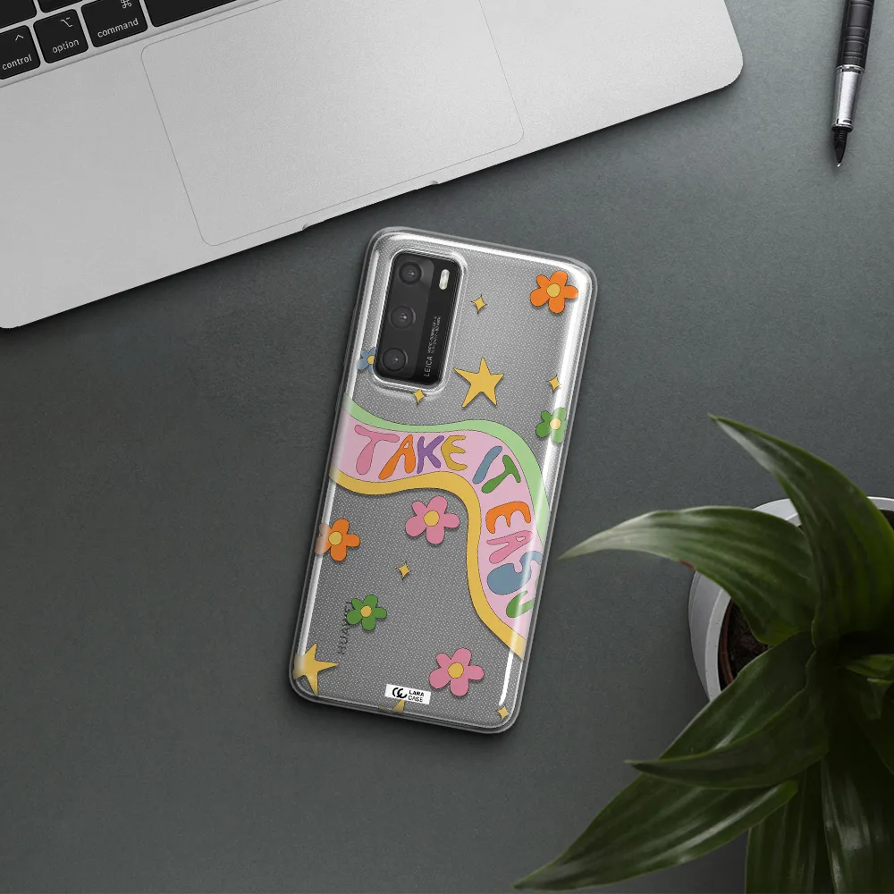 Take It Easy Huawei P40 Clear TPU Case