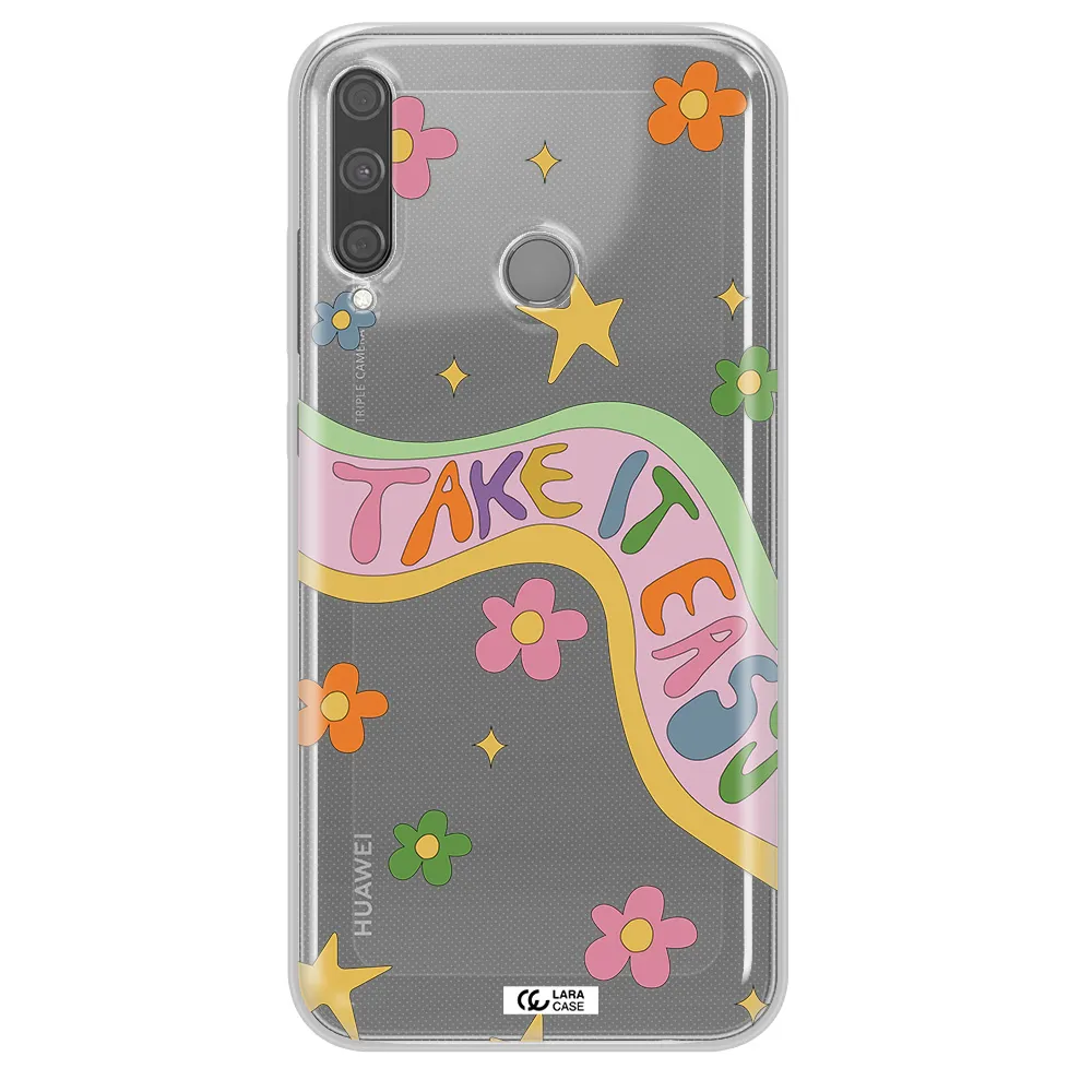 Take It Easy Huawei P40 Lite E Clear TPU Case