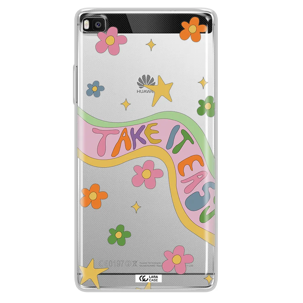 Take It Easy Huawei P8 Clear TPU Case