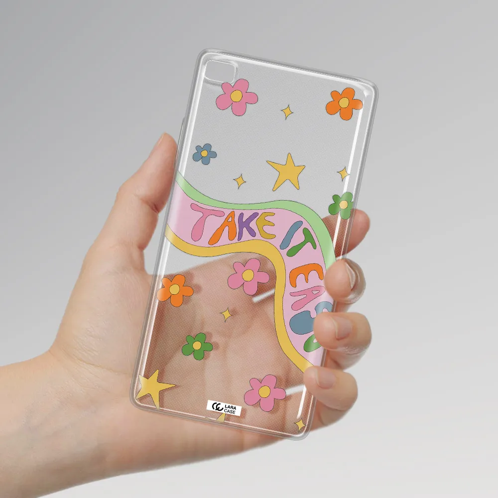 Take It Easy Huawei P8 Clear TPU Case