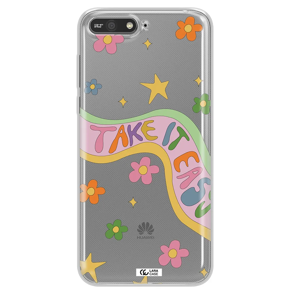 Take It Easy Huawei Y6 2018 Clear TPU Case