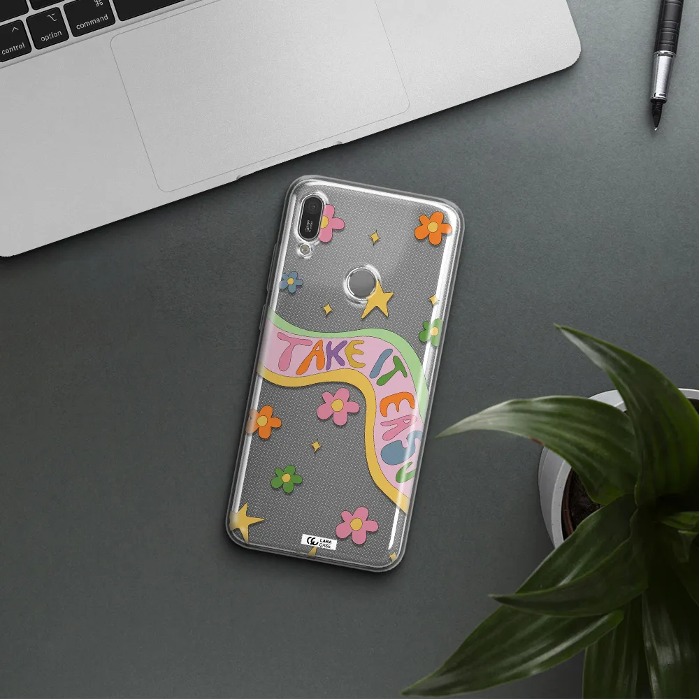Take It Easy Huawei Y6 2019 Clear TPU Case