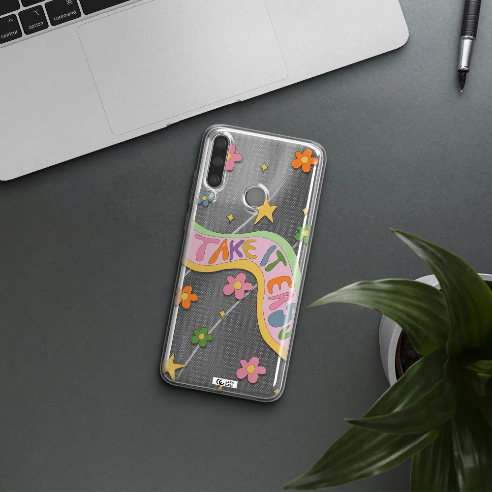 Take It Easy Huawei Y6P Clear TPU Case