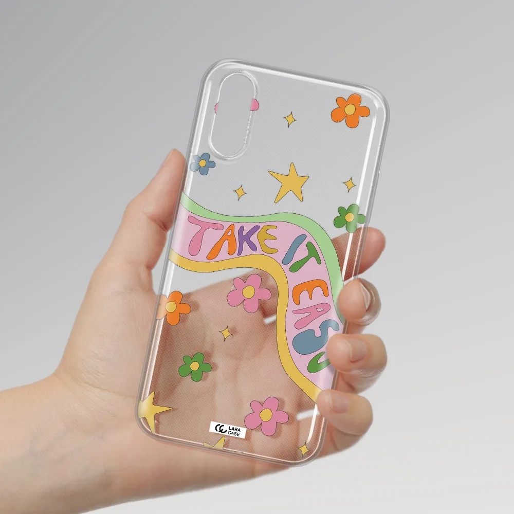 Take It Easy Samsung A01 Clear TPU Case