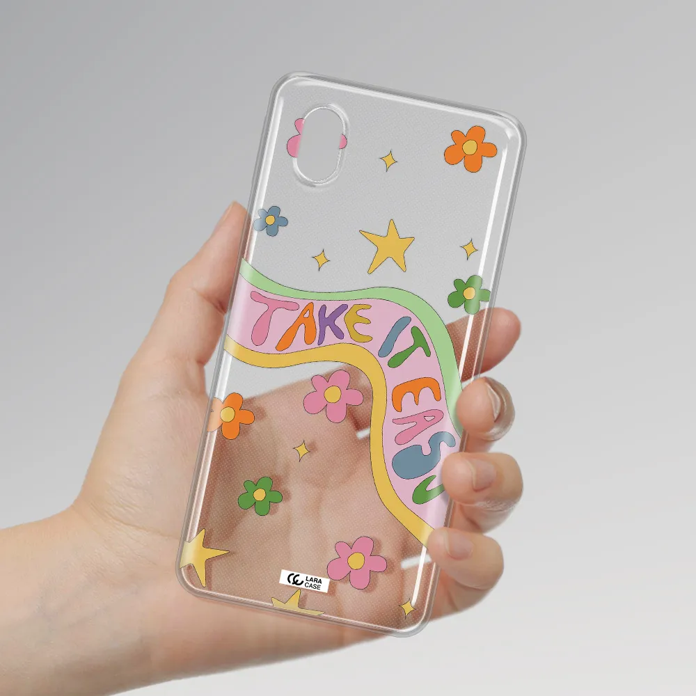 Take It Easy Samsung A01 Core Clear Tpu Case