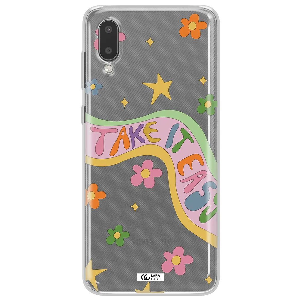 Take It Easy Samsung A02 Clear TPU Case