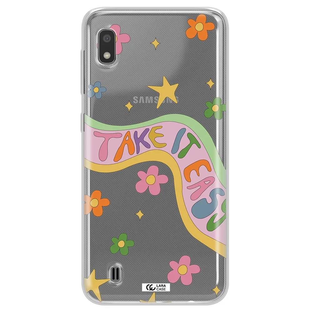 Take It Easy Samsung A10 Clear TPU Case