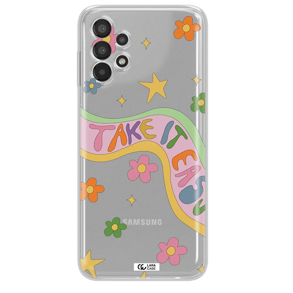 Take It Easy Samsung A13 Clear TPU Case