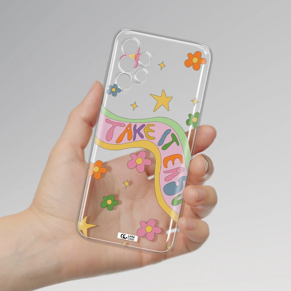 Take It Easy Samsung A13 Clear TPU Case