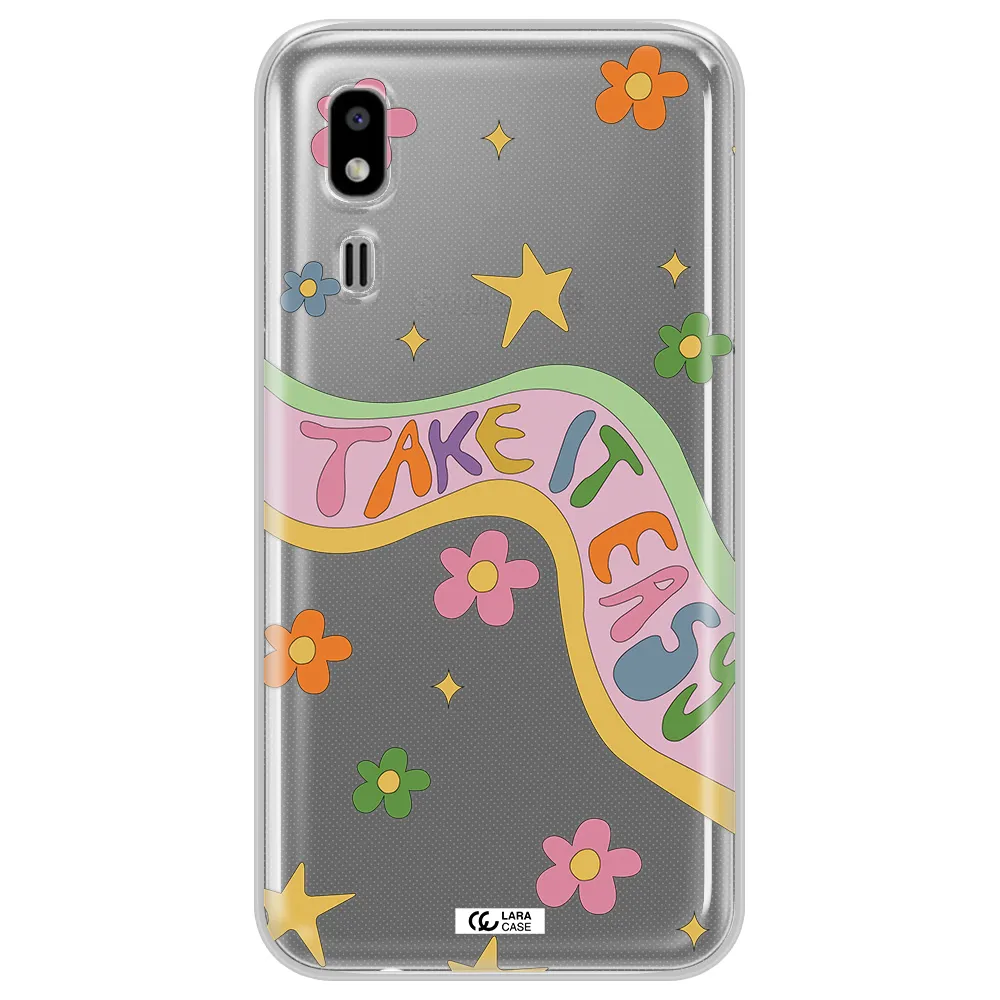 Take It Easy Samsung A2 Core Clear TPU Case