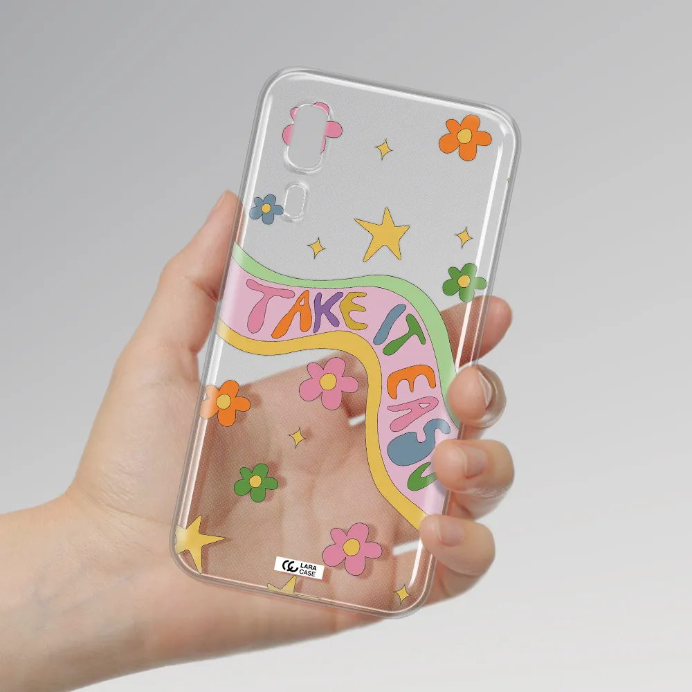 Take It Easy Samsung A2 Core Clear TPU Case