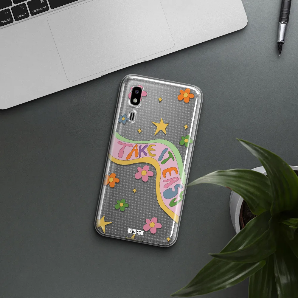 Take It Easy Samsung A2 Core Clear TPU Case