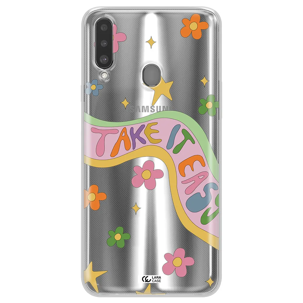 Take It Easy Samsung A20S Clear TPU Case