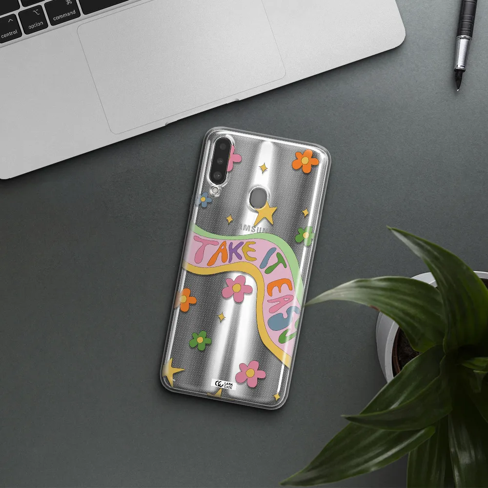 Take It Easy Samsung A20S Clear TPU Case