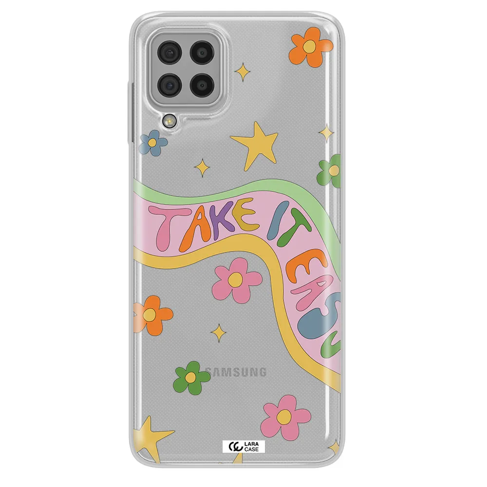 Take It Easy Samsung A22 4g Clear TPU Case
