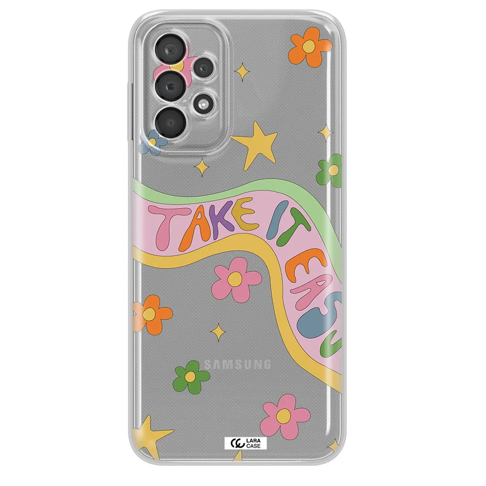 Take It Easy Samsung A23 5G Clear Tpu Case